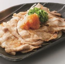 三田ポークの焼しゃぶ