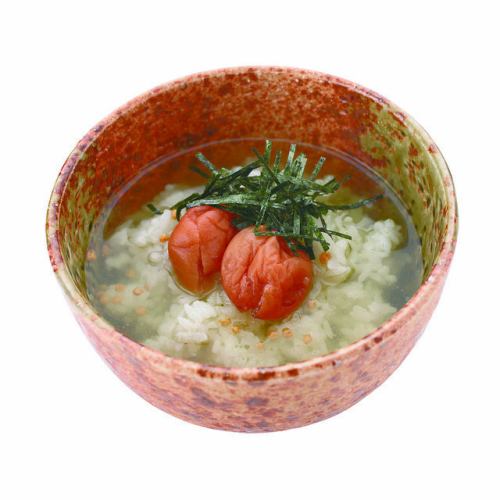 お茶漬け(鮭・梅・たこわさび)　各