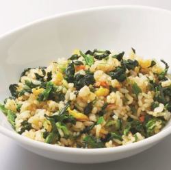 ほうれん草チャーハン