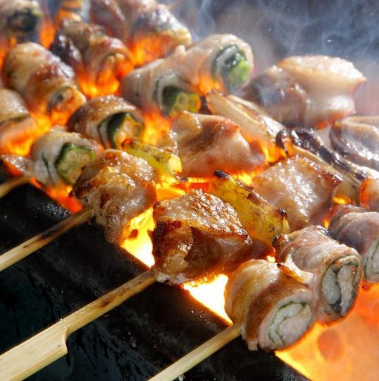 リピーター続出の漬物巻串