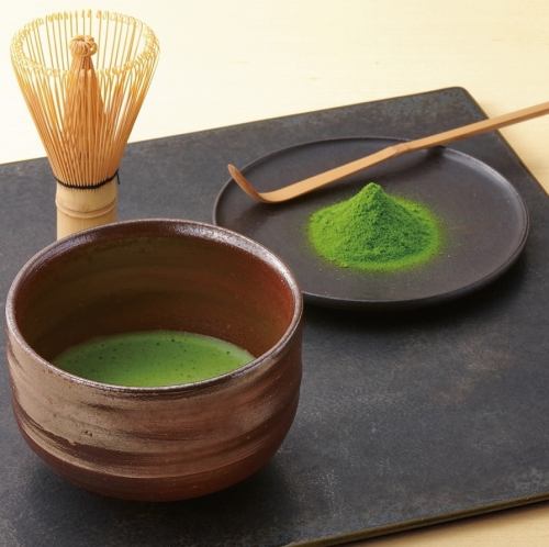 新しい現代の抹茶カフェ♪