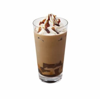 ほうじ茶ゼリー黒蜜ラテ（ICED）　M