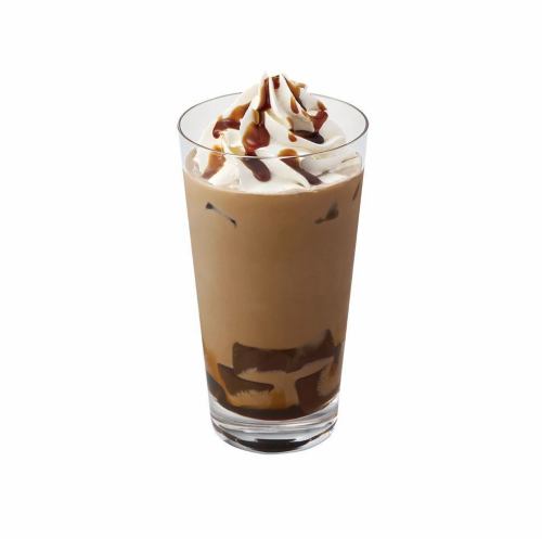 ほうじ茶ゼリー黒蜜ラテ（ICED）　M