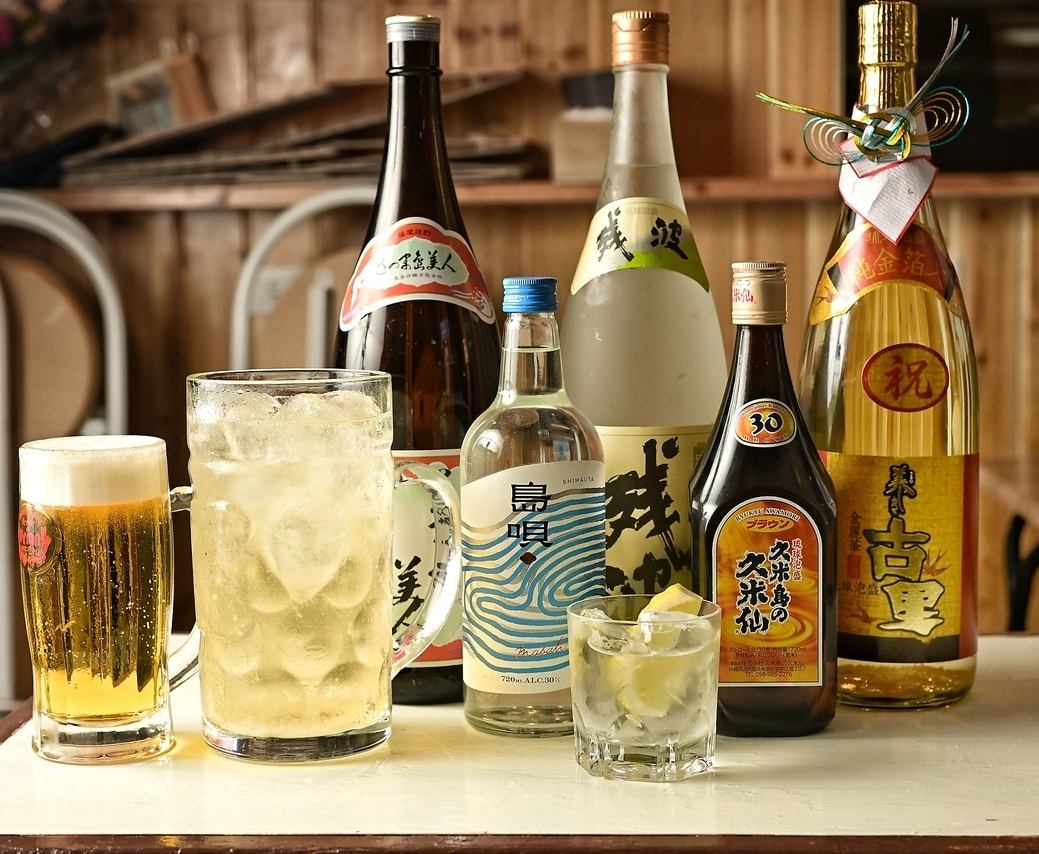 串焼きに◎相性バツグンな焼酎を豊富な種類でご用意しています!