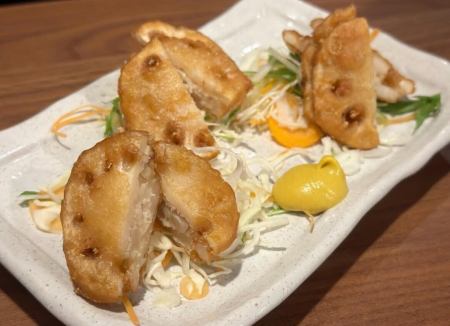 Fried lotus root scissors