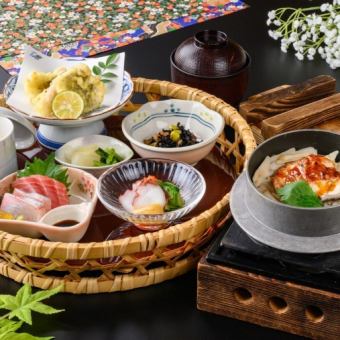【四季を楽しみ、旬を味わう】季節の花かご御膳　ーランチー　