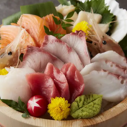 【名物】鮮魚の桶盛り