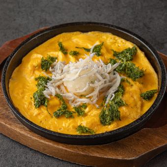 シラスと磯海苔の出汁焼き玉子