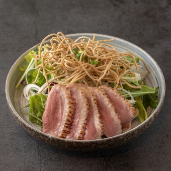 合鴨と蕎麦のサラダ