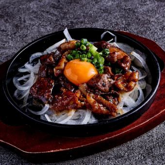 鶏ホルモン焼き