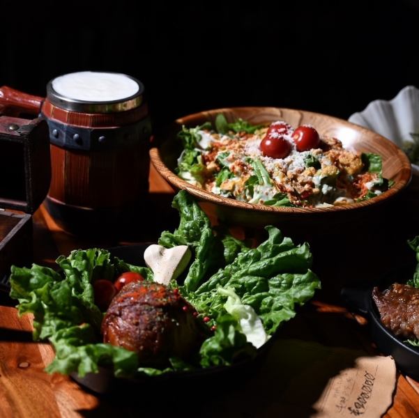 【2時間飲み放題】ギルドシザー王道鉄板5000円コース 全5品 5000円(税込)　三島で楽しい飲み会が体験◎