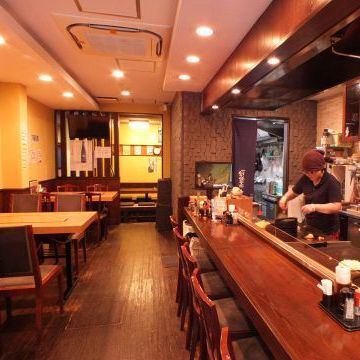 スタッフが目の前で調理☆