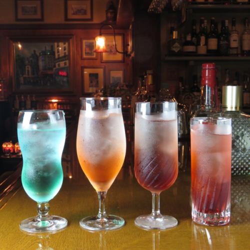 ■Many from cocktails to non-alcoholic drinks!