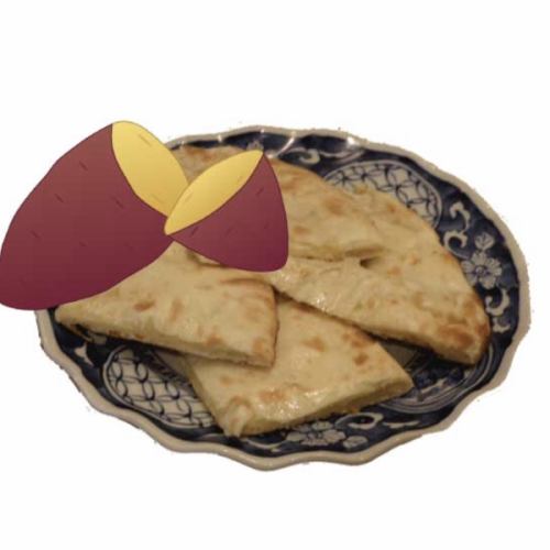 Sweet potato naan