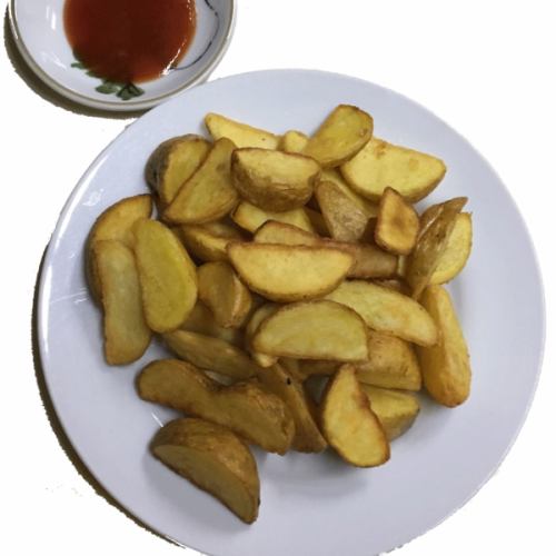 French fries (with skin)