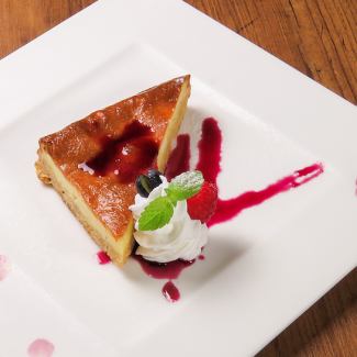 ベイクドチーズケーキ
