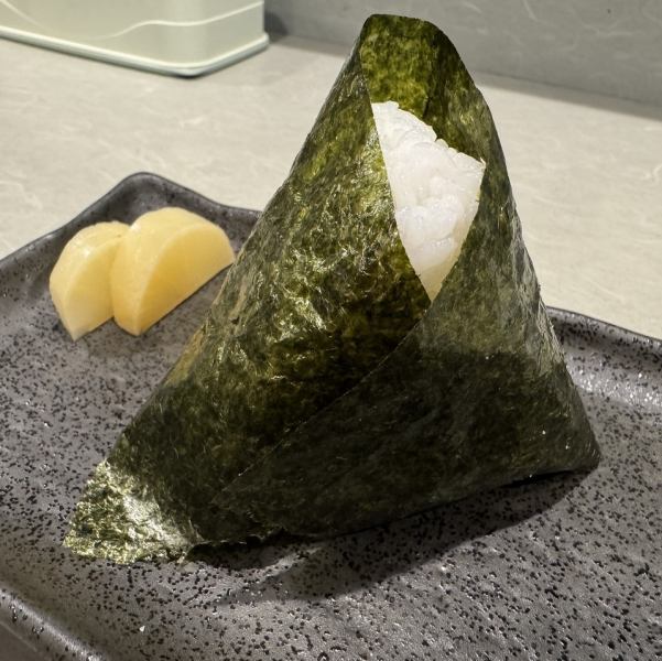 【お酒の相性は抜群】≪とり天おにぎり≫