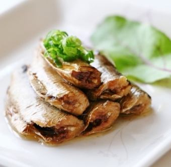 【日替わり】燻製いわしのオイル