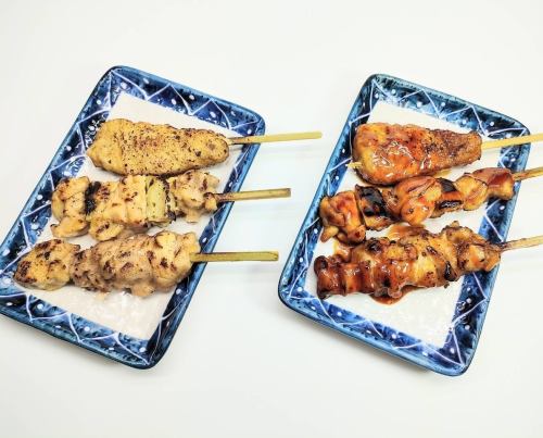[Yakitori] Young chicken (salt sauce)/Negima (salt sauce)/Tsukune (salt sauce)
