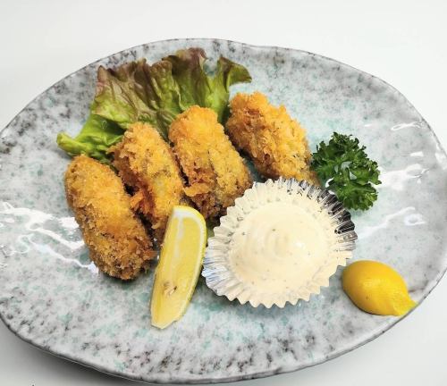 Fried oysters from Hiroshima Prefecture [4 pieces]