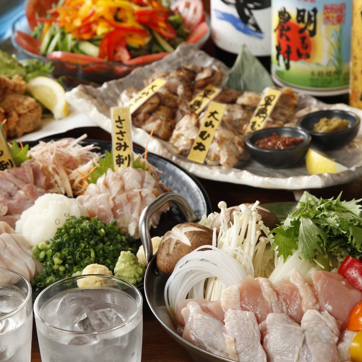 新鮮な鶏を使った一品がおすすめ！刺身や食べ比べ、半身揚げ等！