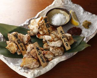 ■とさか名物食べ比べ【輝きコース】11品飲み放題付き税込み4980円