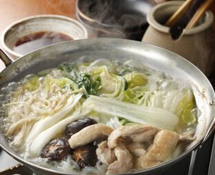 ■3種類から選べる地鶏スープの絶品鍋付きお得9品コース飲み放題付き税込み5000円