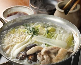 地鶏の水炊き鍋