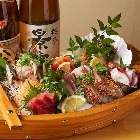 採れたて新鮮なお魚をご提供！