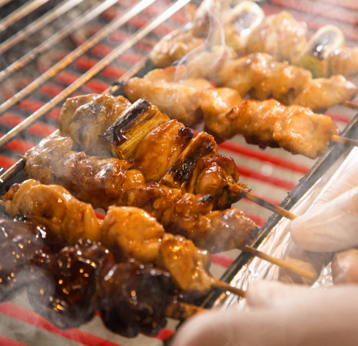 [Oyamadori Specialty Store★] The best way to understand the quality of Oyamadori is by skewering it!