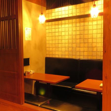 The digging goat seats allow you to spend a relaxed private space ♪ Ideal for banquets with small groups!