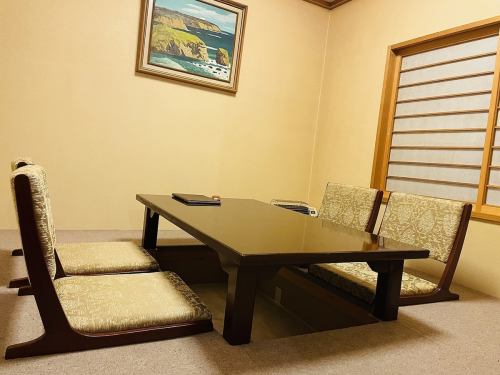 Private room with sunken kotatsu