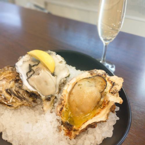 高崎で気軽に、旬の牡蠣を
