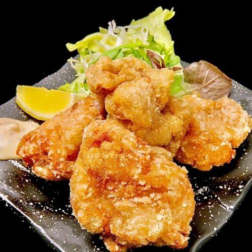 Deep-fried awaodori chicken