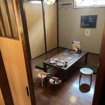 Semi-private room for 8 people