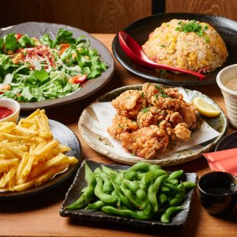 【リーズナブルな限定プラン】 『楓コース』 全6品+飲み放題付2980円