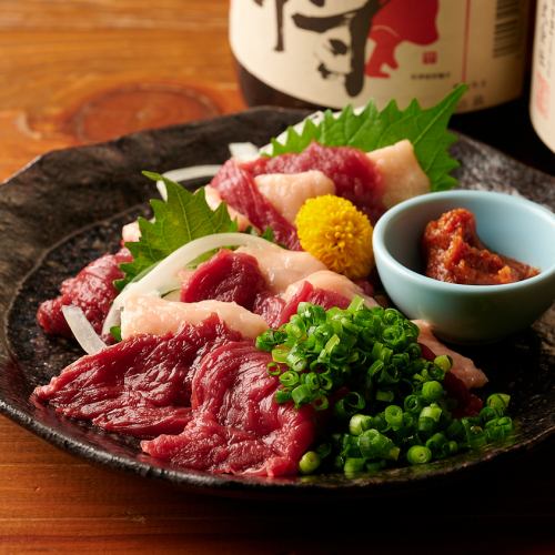 【馬刺し&海鮮を堪能】『柳-YANAGI-コース』全8品+3時間飲み放題付4980円⇒4480円