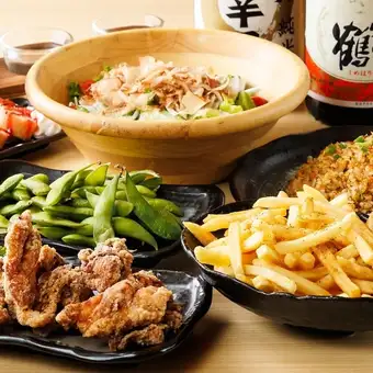 【歓送迎会に大好評♪】飲み放題付全8品『肉の彩りコース』4480円⇒2990円(税込)