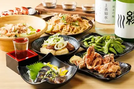 ☆イチオシ☆【ホットペッパー限定】3時間飲み放題付全9品『咲良コース』4980円⇒3490円(税込)