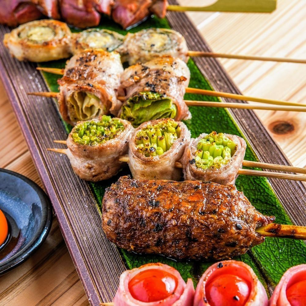 【池袋站步行3分鐘】烤雞肉串無限量供應的包廂居酒屋！ 3小時無限暢飲3000日圓起