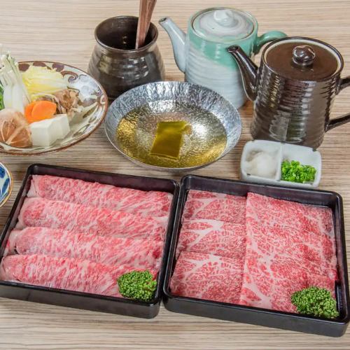 ＊すき焼きとしゃぶしゃぶ