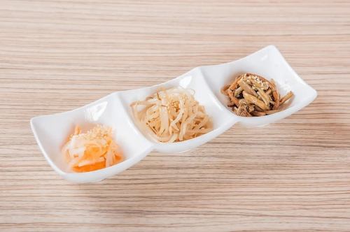 ナムル3種盛合せ