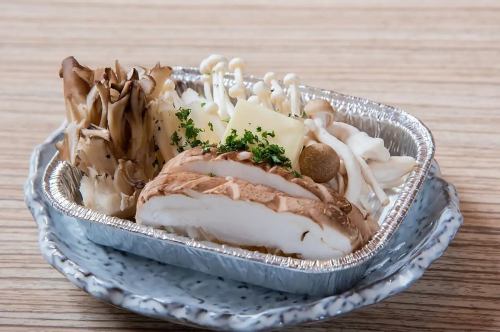 キノコバターホイル焼き