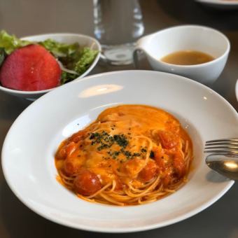 ≪ランチコース≫2480円　当日OK☆自家製ドレッシングサラダ&パスタ付全5品