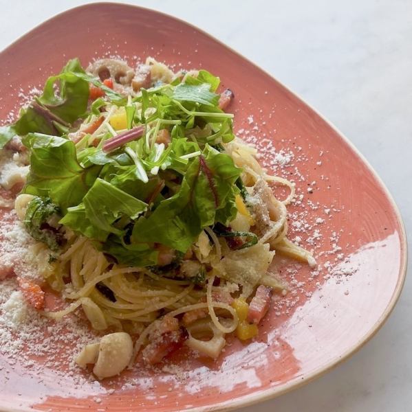 【地元の旬の野菜をご提供◎】季節ごとに旬の食材を生かした本日のパスタ♪