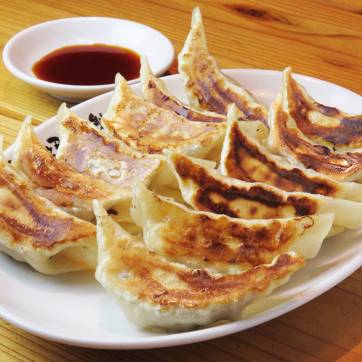 Build up your stamina with our homemade gyoza!