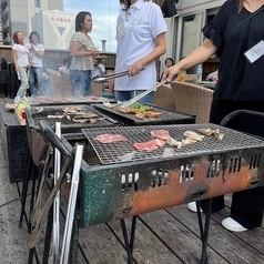 ROOF TOP BBQ>120分！BBQ食べ放題＆飲み放題！