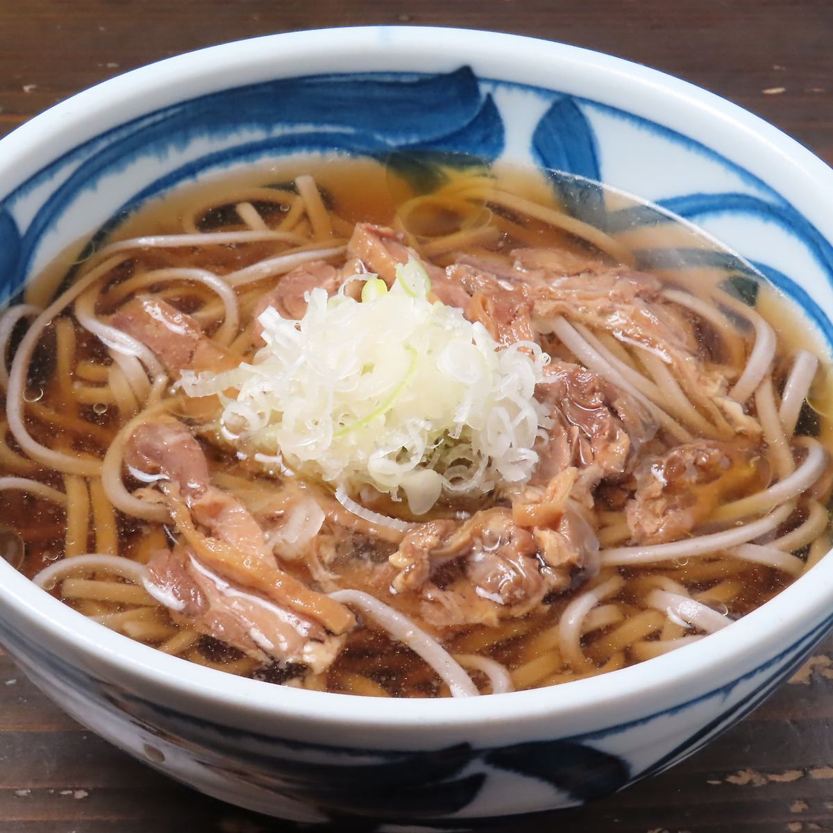 Please enjoy our famous soba noodles.