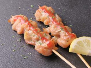 せせり梅肉ソース