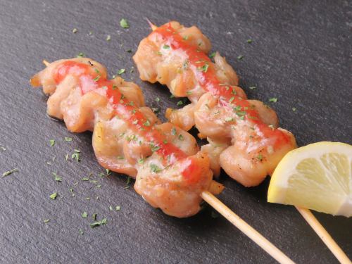 せせり梅肉ソース